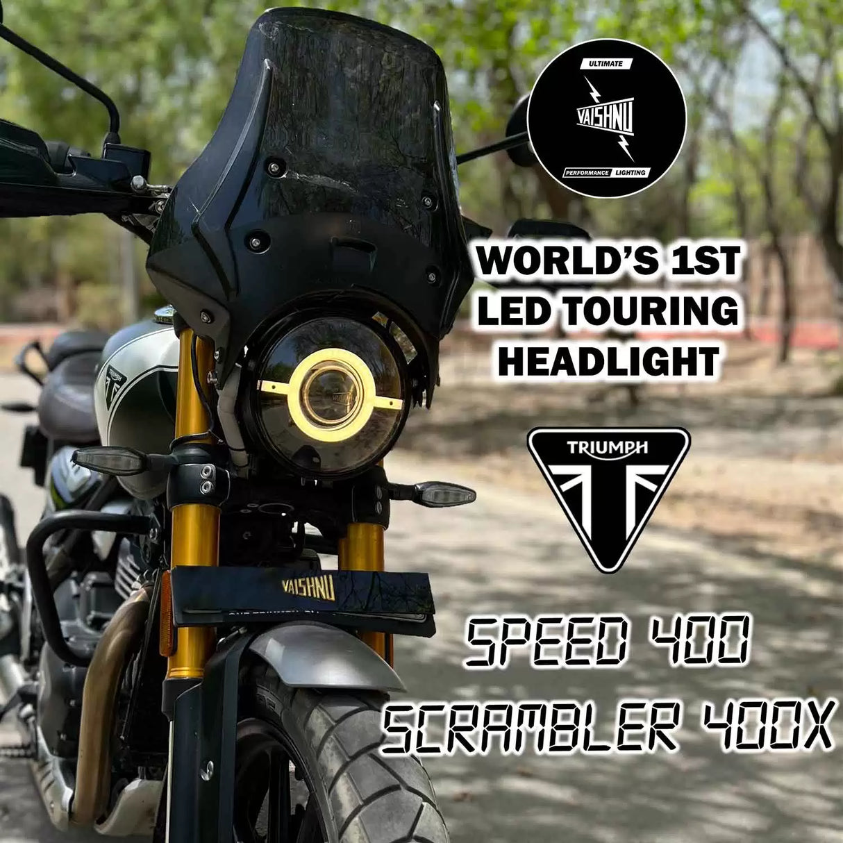 Vaishnu Triumph Speed 400 & Scrambler 400 X