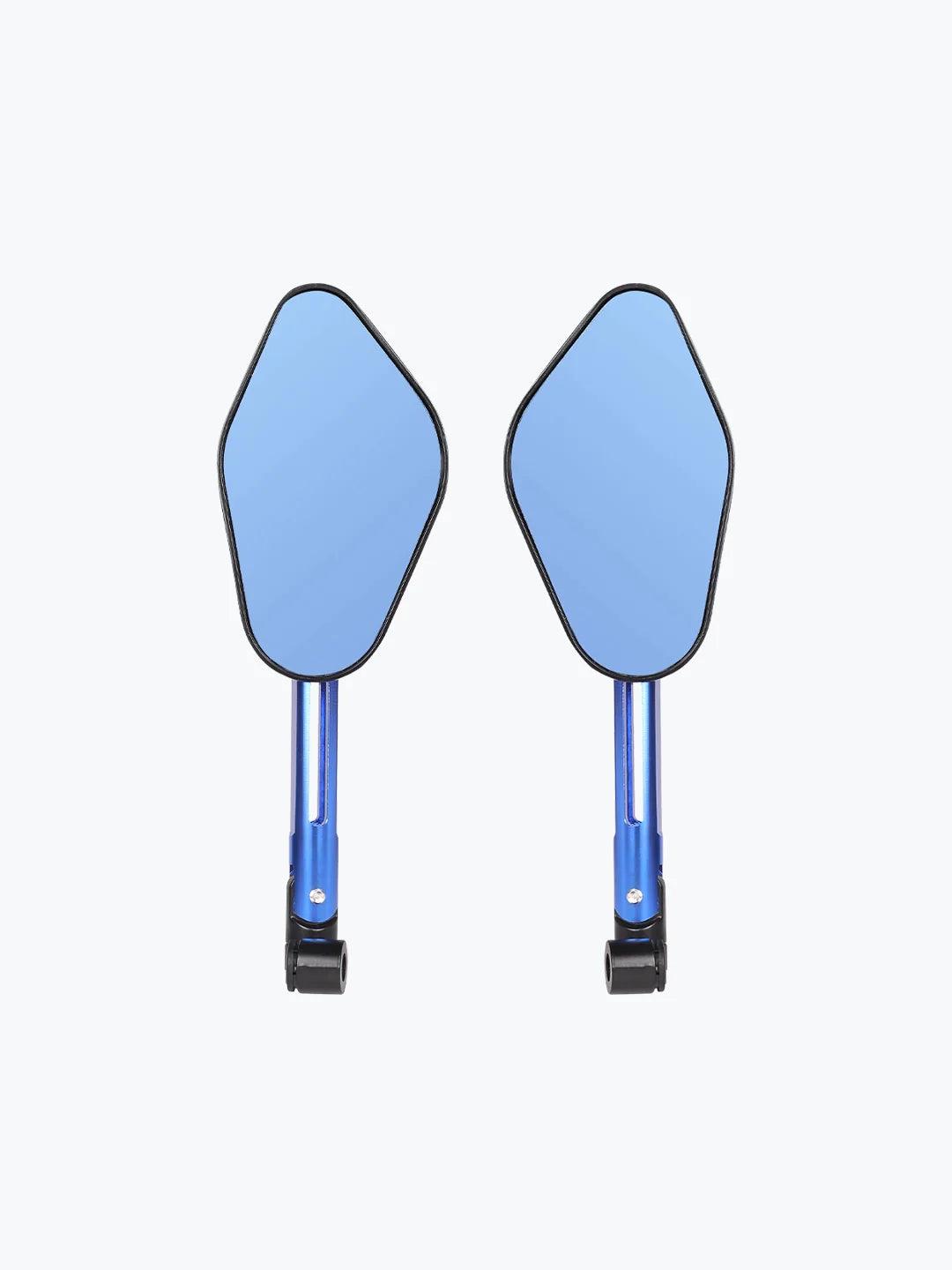 Veloce Mirror Blue LF1001-1 - Moto Modz