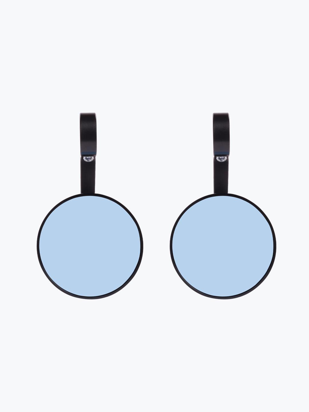 Vista CNC Round GT Mirror Black - Moto Modz