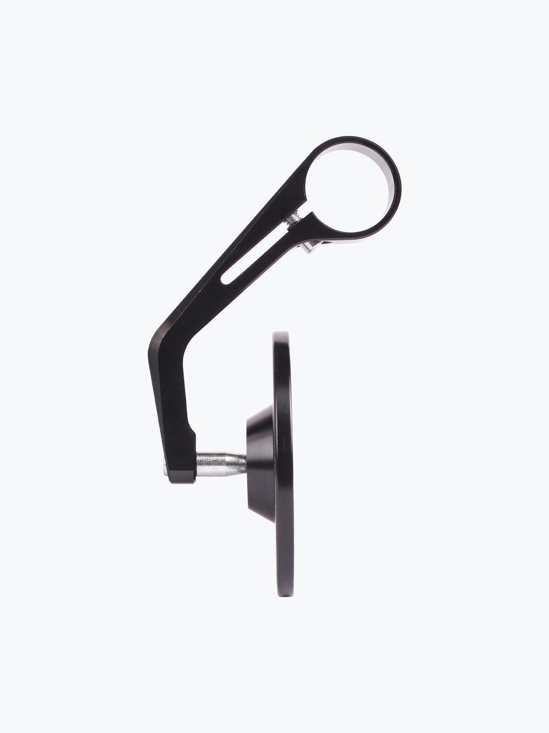 Vista CNC Round GT Mirror Black - Moto Modz