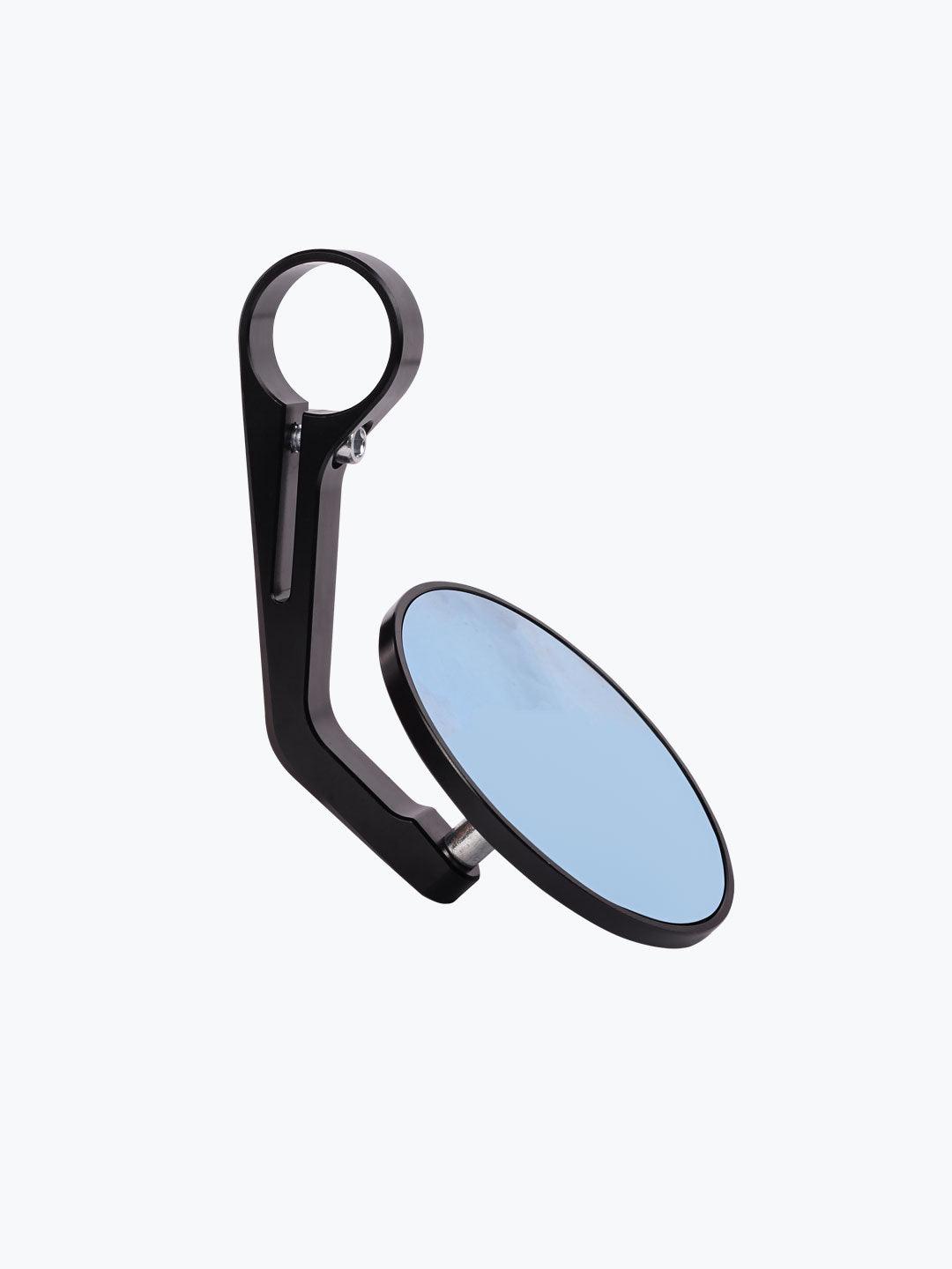 Vista CNC Round GT Mirror Black - Moto Modz