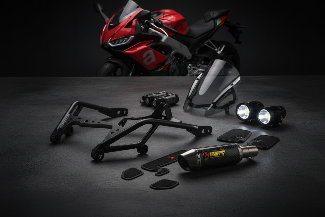 Best Accessories for Aprilia RS 457 – Upgrade Your Ride in 2026