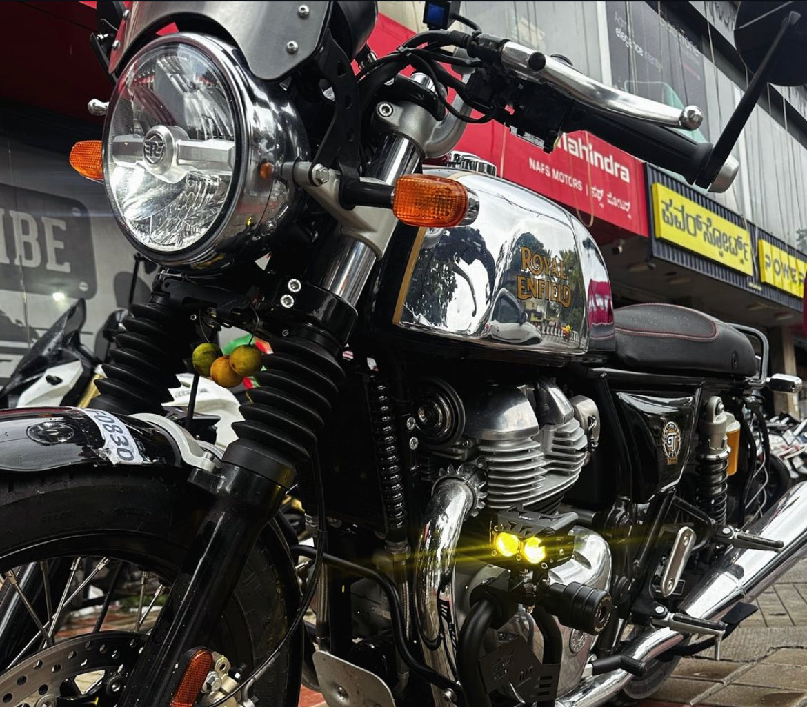 LIU HJG Mega Drive 60W Quad Shot Dual Lens/Dual Color High/Low Yellow/White LED Fog Lights (2 Pc) ( ORIGINAL)