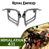 Crash Guard with Slider For Royal Enfield Himalayan-Antique Silver