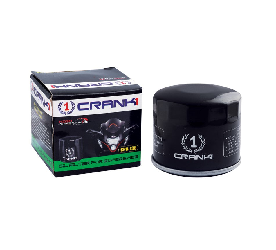 Crank1 Oil Filter for Suzuki GW250 Inazuma (2012 Onwards)