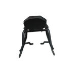 CNC CARRIER WITH PLATE AND BACKREST FOR HIMALAYAN - BLACK