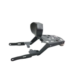 CNC CARRIER WITH PLATE AND BACKREST FOR HIMALAYAN - BLACK