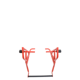 TYPE 2 DUAL SLIDER CRASH GUARD WITH PLATE FOR HIMALAYAN - RED
