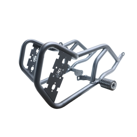 Bajaj Pulsar NS400Z Crash Guard With Plate Motorcycle Accessory - Moto Modz
