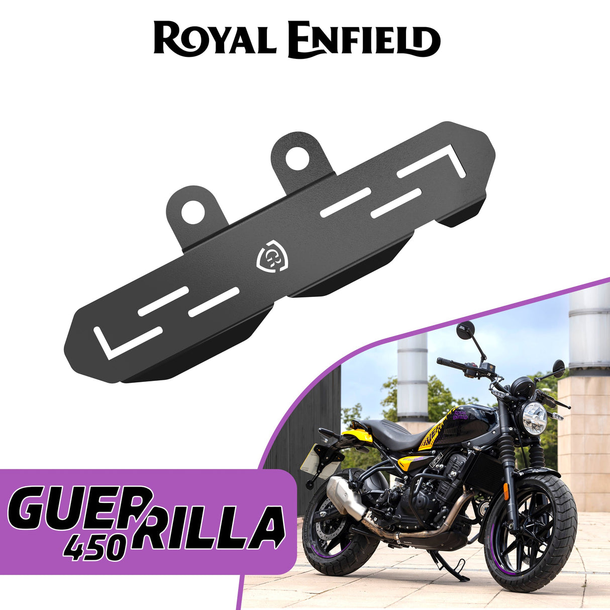 Master Cylinder Cap for Royal Enfield Guerrilla 450 - Black
