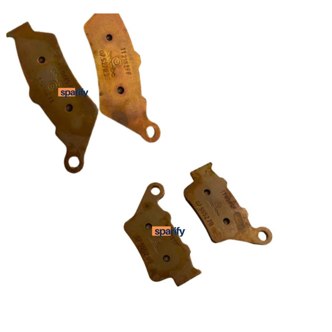 RE Himalayan 450 front and rear brake pads ( 2 sets)