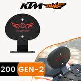 Backrest Stand for KTM DUKE 200 Gen 2 - Black