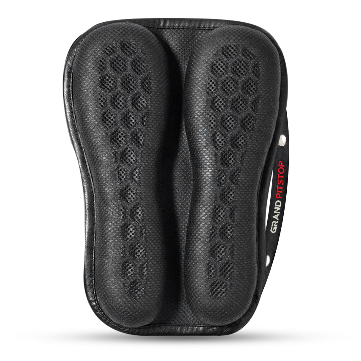Motorcycle Honeycomb Gel Seat Cushion - Universal Fit & Breathable Design - Pillion