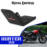 Aluminium Sumpguard for Royal Enfield Hunter - Black