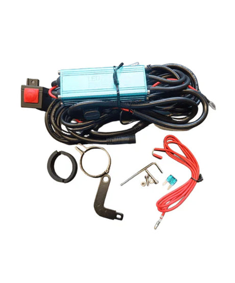 LIU HJG Premium Wire Harness Dual Colour - With Dual Switch/Relay/Fuse/Flasher