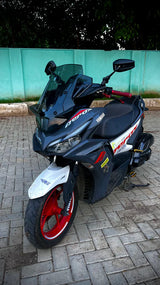 YAMAHA AEROX TOURING WINDSHIELD | ZHIPAT |  VISOR GLASS | MADE IN VIETNAM |V2 | NEW SHAPE DESIGN | ADVENTURE TOURING GLASS
