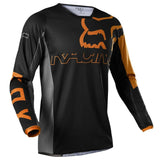 F.O.X Racing 180 SKEW JERSEY/PANTS BLACK/ORANGE  - S Size