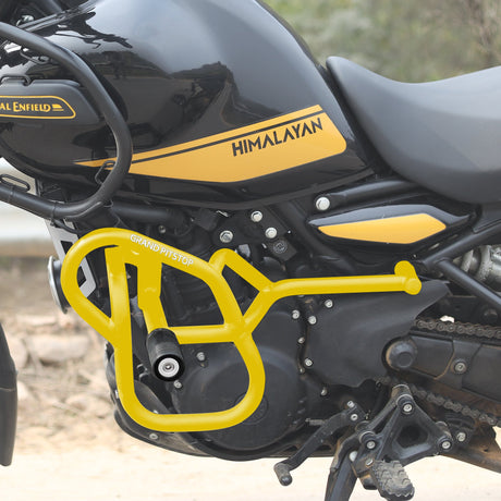 GRAND PITSTOP CRASH GUARD (PAIR) for Royal Enfield Himalayan 450 - Yellow