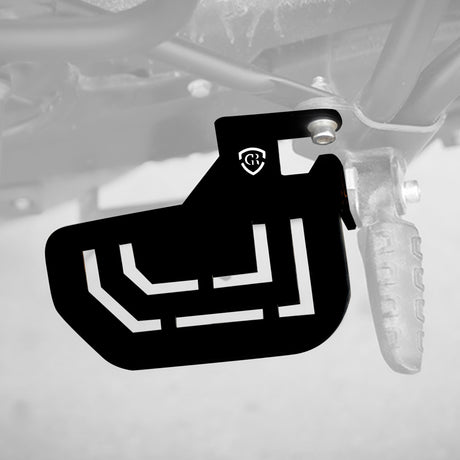 Pillion Footrest for Royal Enfield Guerrilla 450 - Black-Left