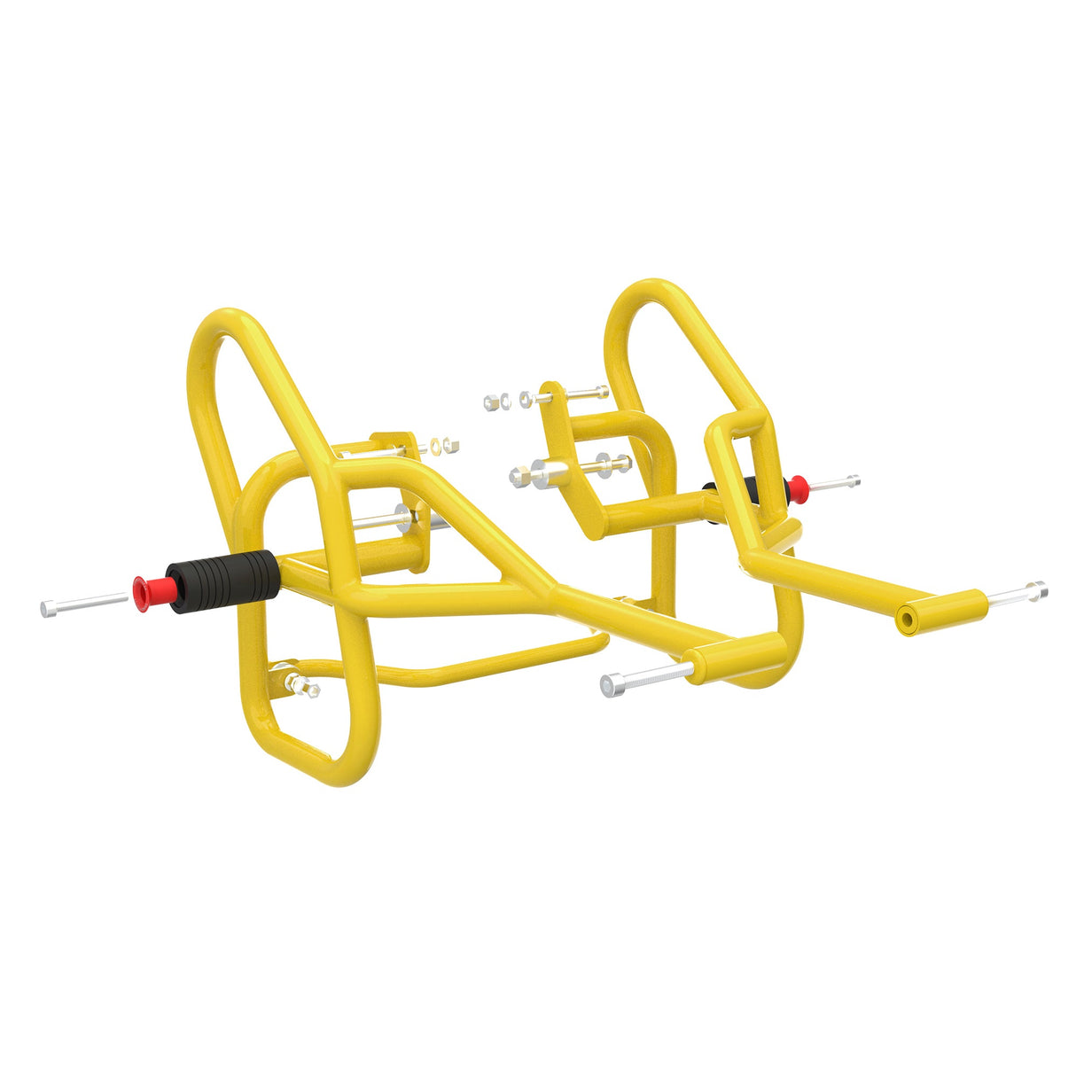 GRAND PITSTOP CRASH GUARD (PAIR) for Royal Enfield Himalayan 450 - Yellow