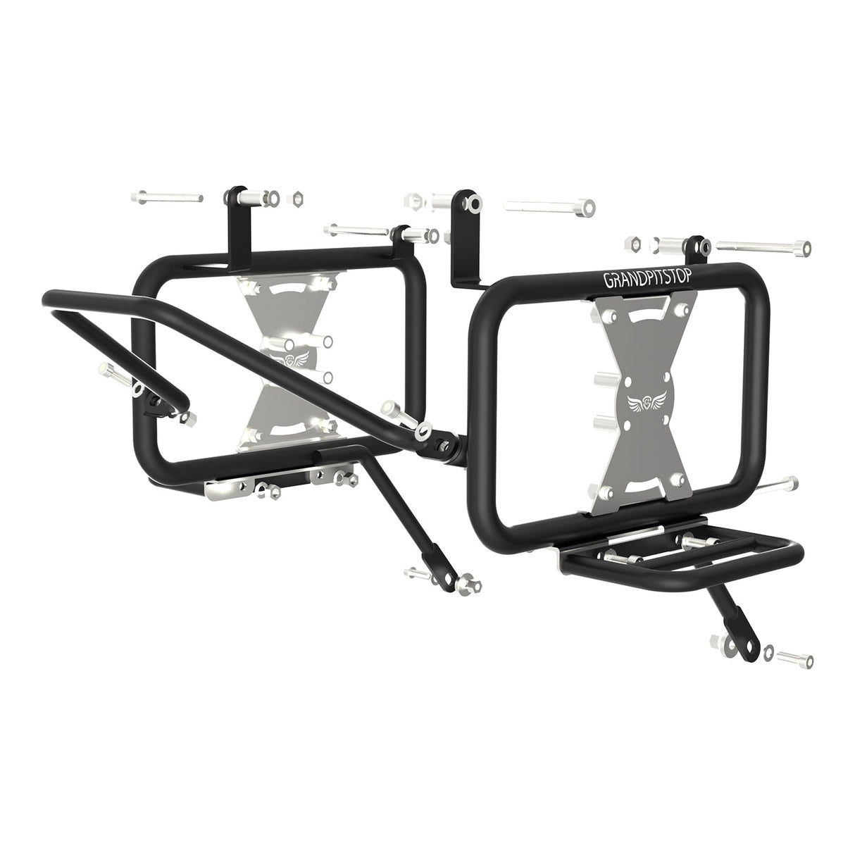 Saddle Stay for Royal Enfield Himalayan 450 - Black/Silver