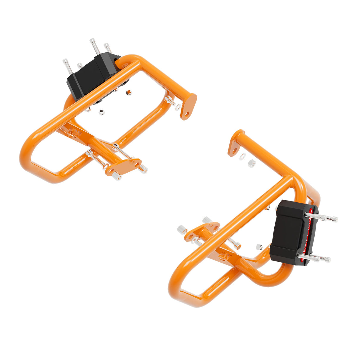 CRASH GUARD (PAIR) - Orange for KTM DUKE 200 Gen 2