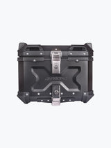TOP BOX ( CASE) 45LTRS BLACK PREMIUM  BY JB RACING - UNIVERSAL