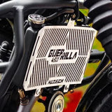 RADIATOR GUARD FOR GUERRILA 450 SS POLISH RD 938 | HT EXHAUST