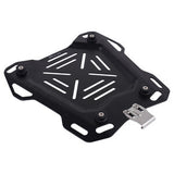 LGP 80 litres | aluminium alloy top box | Waterproof | BLACK X TYPE ( fits all motorcycles )