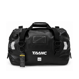 TAANC Terra Series Motorcycle Tail Bag 40L Waterproof Duffel Bag for Adventure Touring, Camping & Cycling – Black