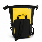 TAANC Terra Series Multi Use Adventure Bag 8L – Waterproof Motorcycle Crash Bar / Tail / Rear Rack Bag Yellow Black