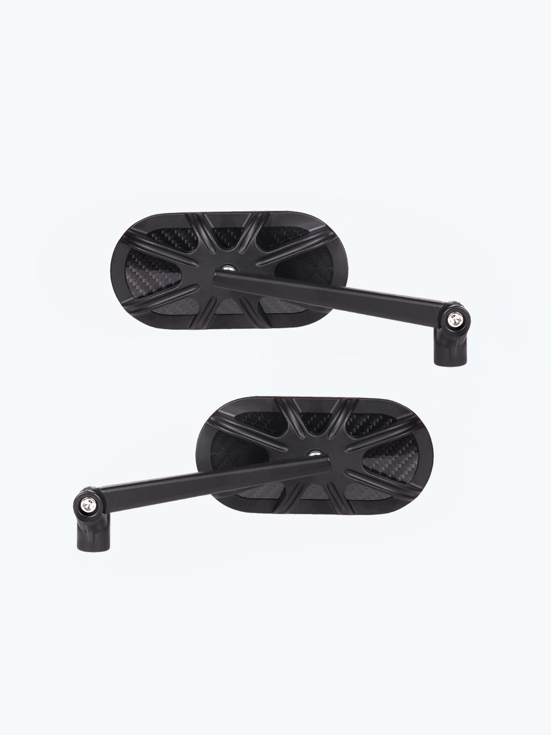 SPIDER INVERTED ALLOY CNC CARBON FIBER OVAL MIRROR