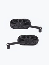 SPIDER INVERTED ALLOY CNC CARBON FIBER OVAL MIRROR