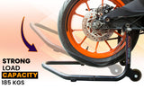 Dismantable Standard Rear Paddock Stand without Skate Wheels - Black - (Bike Wt upto: 185 kgs)