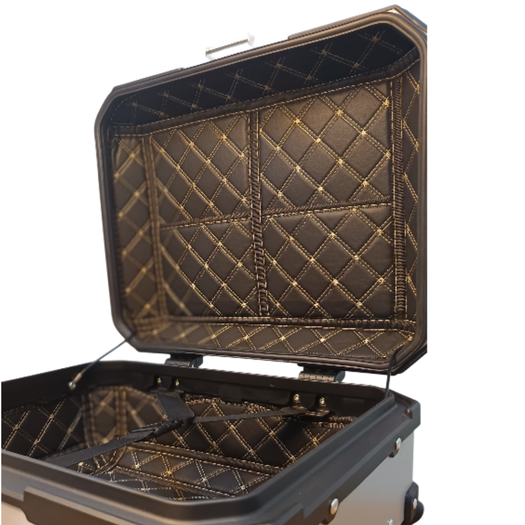 TAANC Urban Swift Top Box – Aero Silver | 22L Compact Motorcycle Storage Box for Daily Use