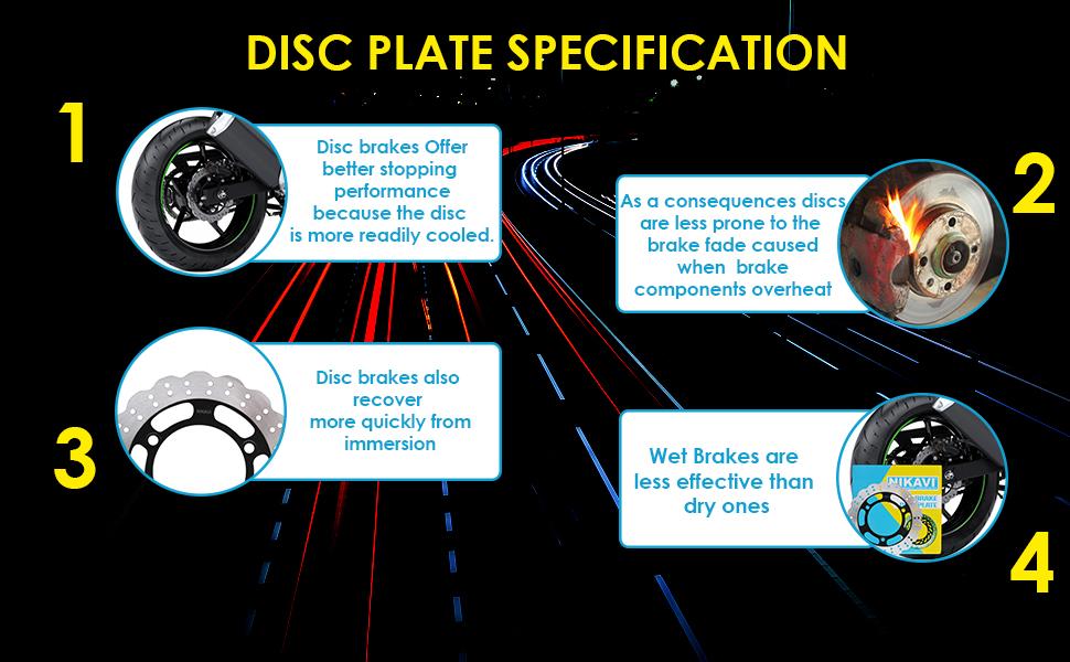 Kawasaki ninja 300 front disc plate by nikavi