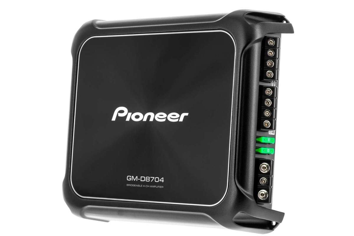 Pioneer GM-D8704 High Power Class D 4/3/2 Channel Amplifier (RMS: 100W*4 (4Ω) 150W*4 (2Ω))