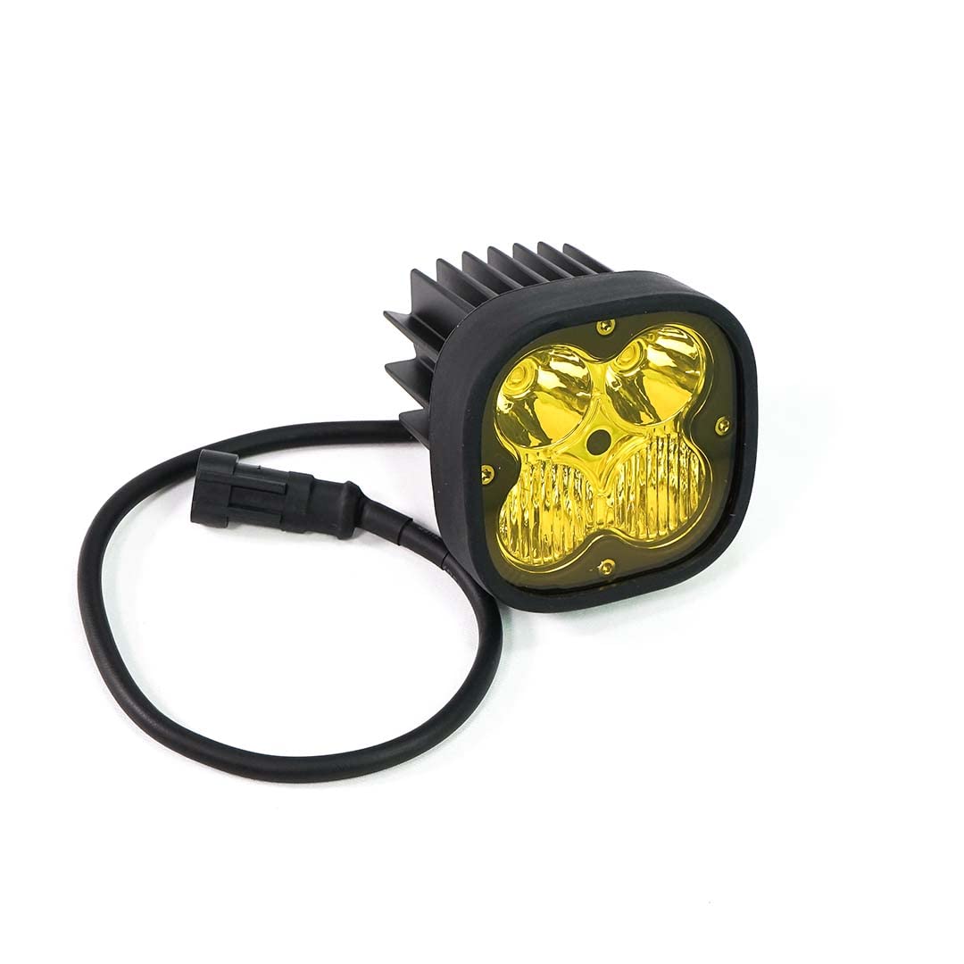 LIU HJG 60W Cree spread and spot Fog light (Set of 2) with yellow filter cap - ( ORIGINAL)