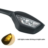 Adjustable led mirrors for kawasaki ninja /zx10r , zx1000r - TURN SIGNAL LIGHT ( PACK OF 2)