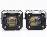 LIU HJG Mono Lens 60W Ultra Wide Driving Lights White (Pair) 12V 80V