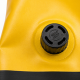 TAANC Terra Series Motorcycle Tail Bag 40L Waterproof Duffel Bag for Adventure Touring, Camping & Cycling – Yellow Black