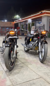 LIU HJG Minus Headlight LED 7inch 12V-80V, 110W original HJG( WITHOUT RING ) for royal enfield , mahindra thar , gypsy , harley davidson models ( 1 unit)