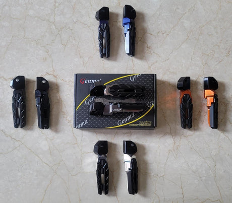 YAMAHA AEROX ACCESSORIES INDIA YAMAHA AEROX REAR FOOTREST SET CNC GENMA