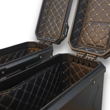 TAANC Nomad Twin Panniers – Stealth Black | 36L Aluminium Side Boxes for All Motorcycles