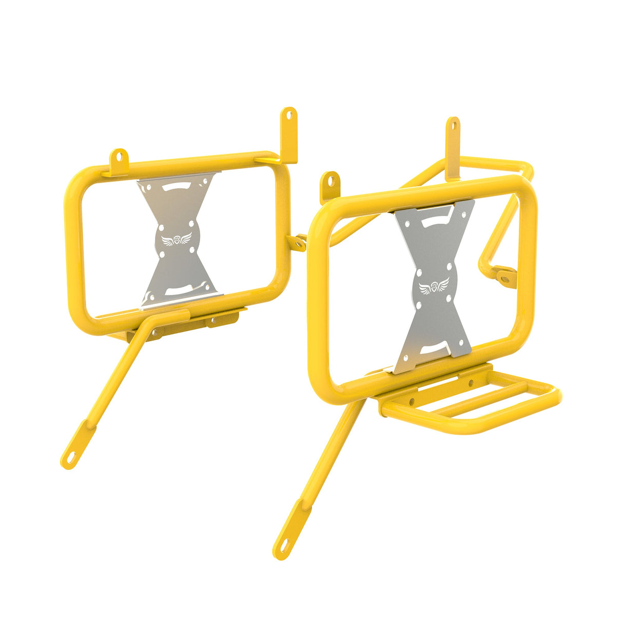 GRAND PITSTOP Saddle Stay for Royal Enfield Himalayan 450 - Yellow/Silver