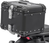 TAANC Urban Arc Top Box – Stealth Black | 45L Aluminium WP Motorcycle Storage Box with Rounded Design