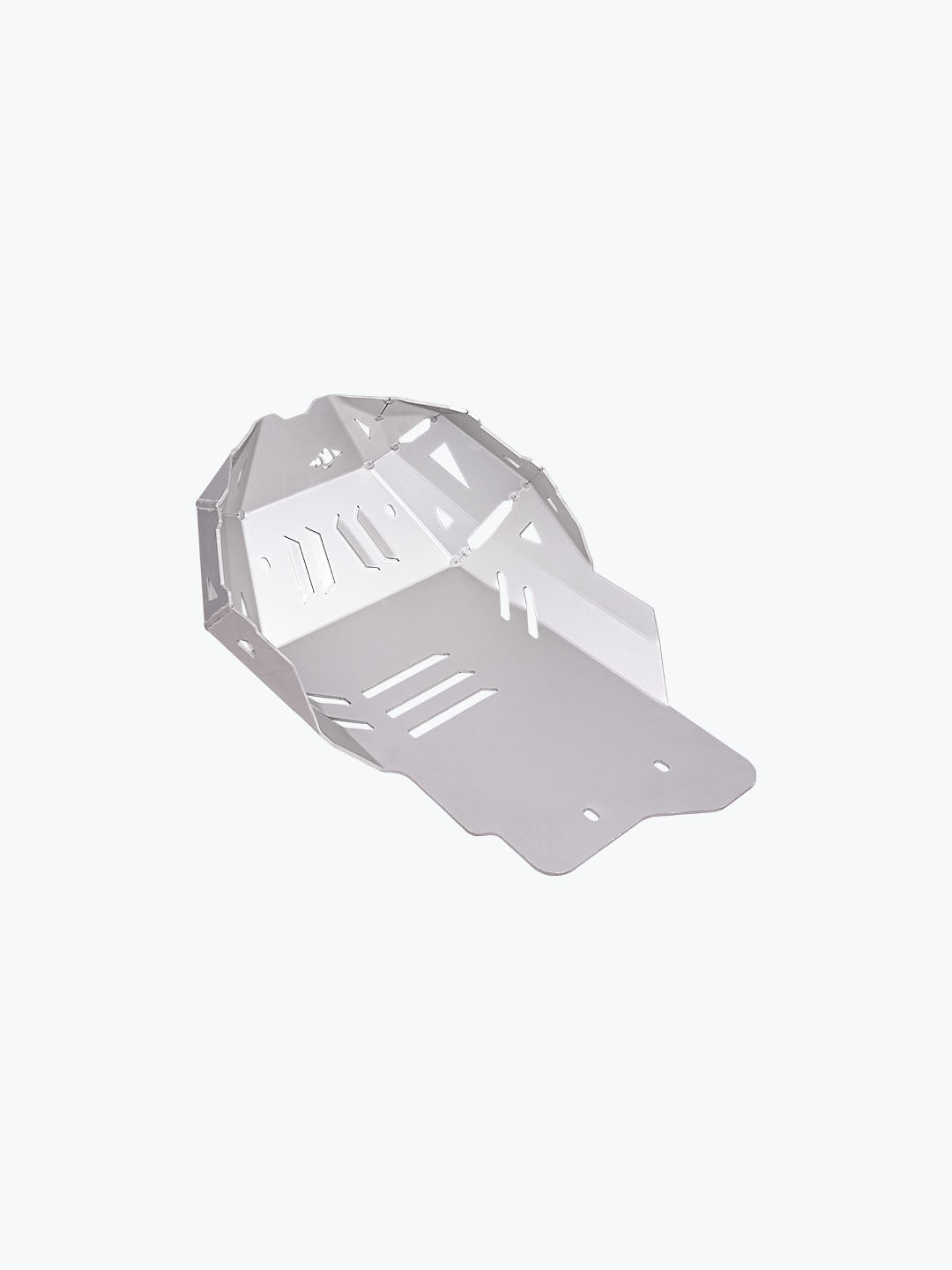 Legundary KTM ADV 390 2025 Model Vambrace Bash Plate Silver
