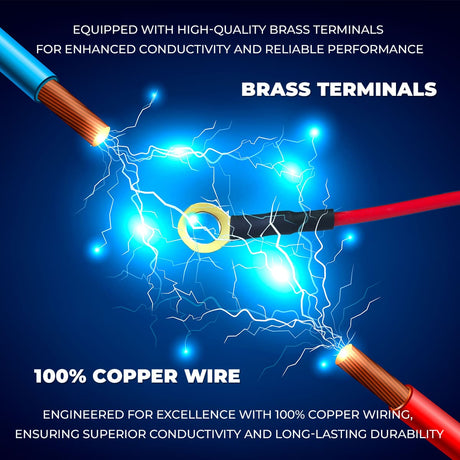 SIMTAC AUXILIARY LIGHTS DUAL COLOR WIRING HARNESS KIT | FOR BIKE &amp; CARS | FLH-2W ( WITHOUT FLASHING )