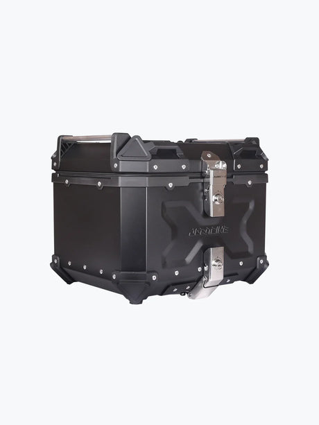 TOP BOX ( CASE) 45LTRS BLACK PREMIUM  BY JB RACING - UNIVERSAL