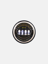 7 Inch HJG Morsun Diamond Headlight 45W - Moto Modz
